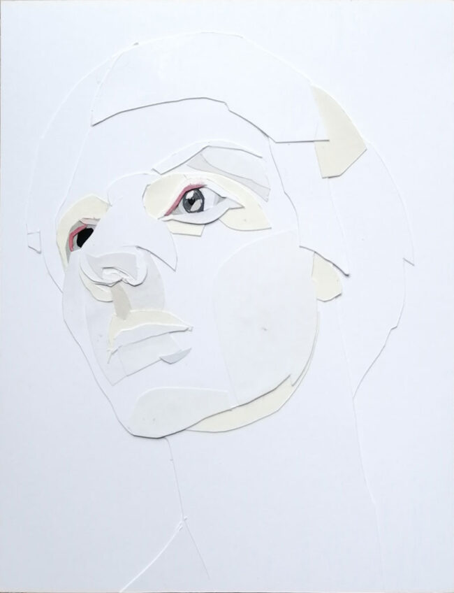Bianca su Bianco | Blanc #5 | 18×24 | carta