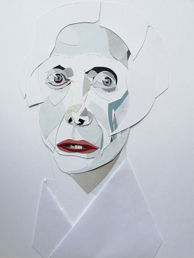 Bianca su Bianco | Weiss #9 | 18×24 | carta