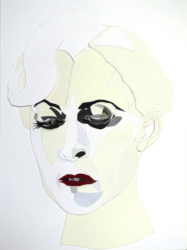 Bianca su Bianco | Fehér #14 | 18×24 | carta