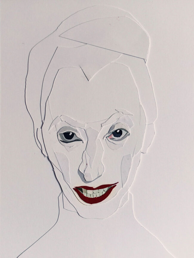 Bianca su Bianco | Branco #3 | 18×24 | carta